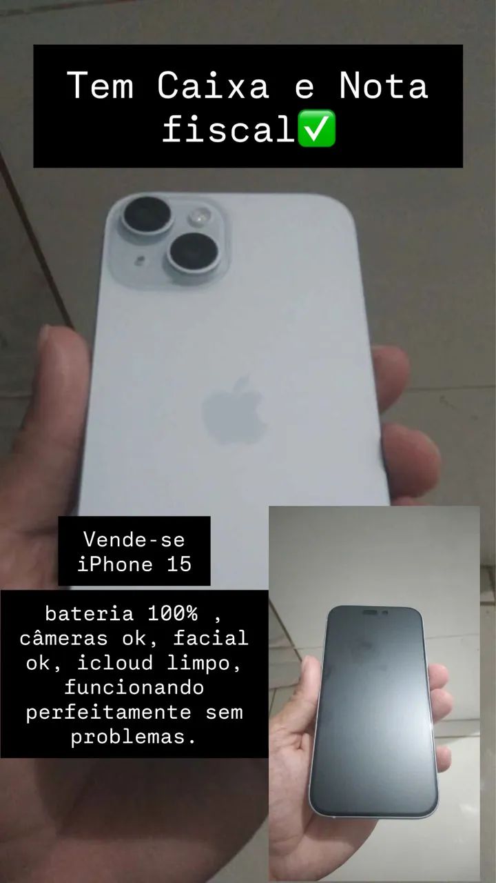 iPhone 15 de 128GB