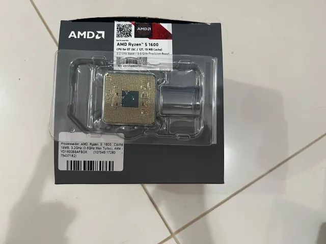 Processador AMD Ryzen 5 1600 - 6c/12t (Sem cooler) - Foto 2