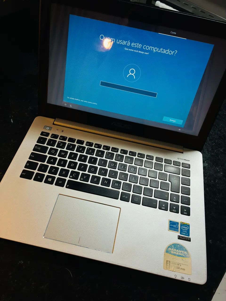 Notebook Asus Touch Core i7 - Foto 2