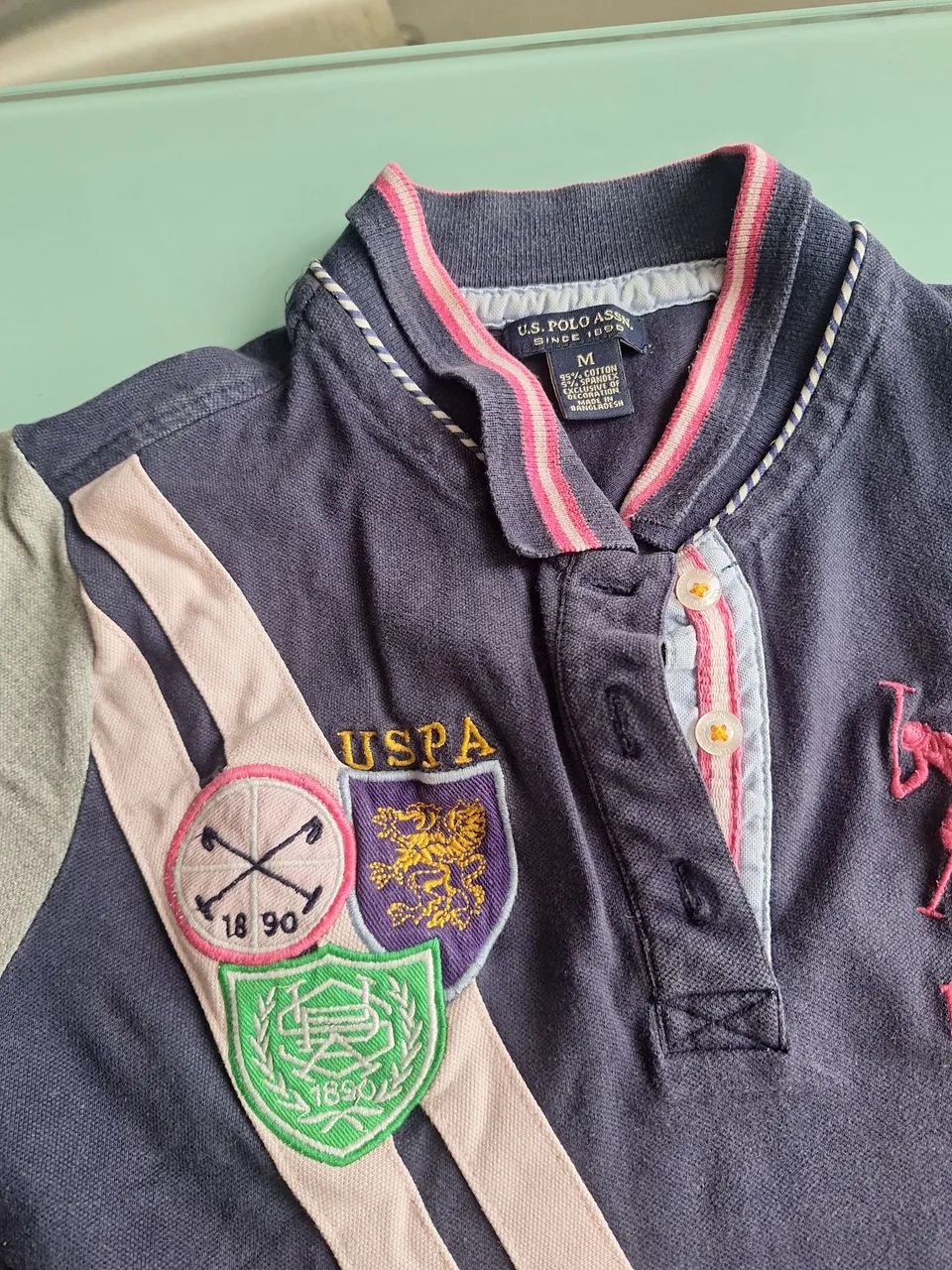 Camisa Polo M comprada em NY - Foto 3