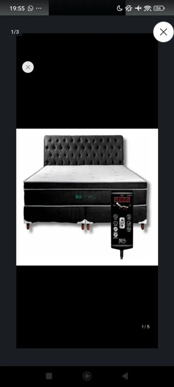 Cama de massagem 