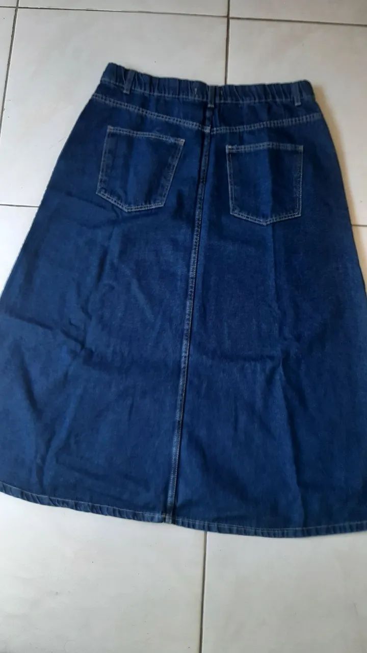 Saia jeans (nova) - Foto 3