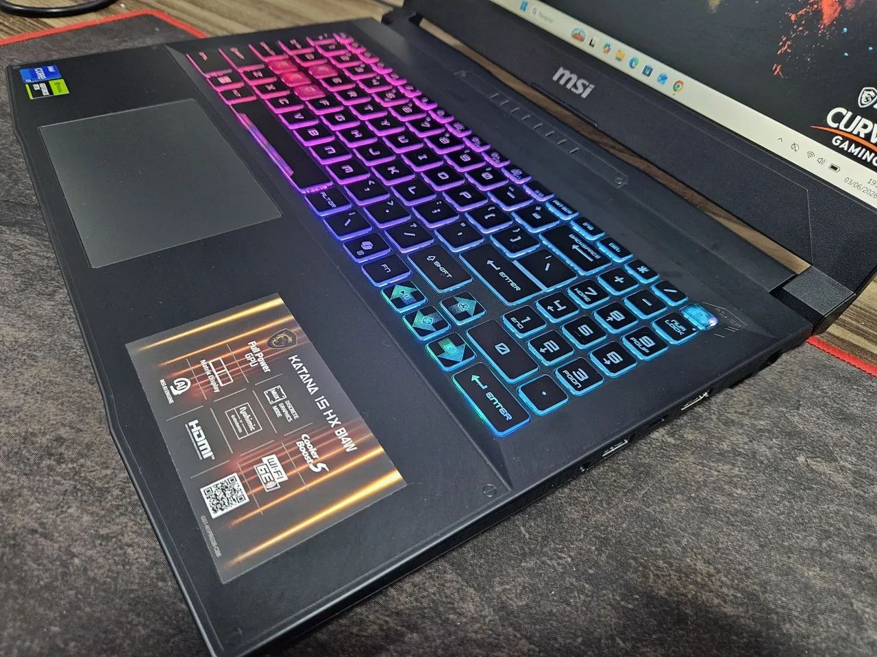 Notebook gamer i7 14th rtx 5050 16gb zero - Foto 5