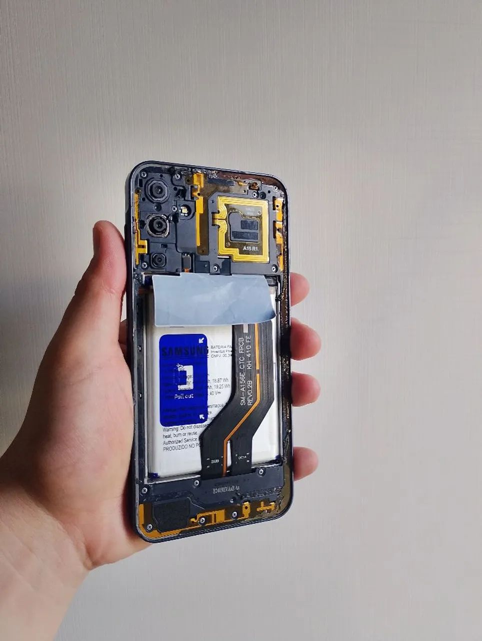 Celular A15 sucata 