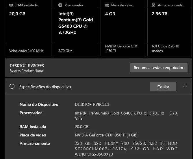 Vendo setup completo com 2 monitores, ideal para produtividade, trabalho e jogos!! - Foto 2