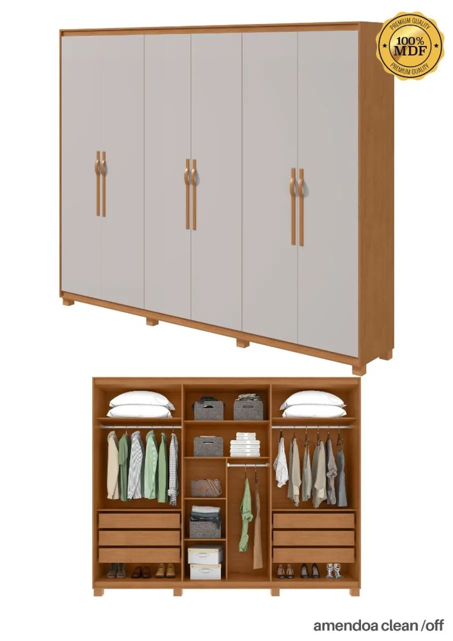 Ropeiro casal 100% MDF  - Foto 4