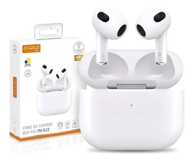 Fone de Ouvido Bluetooth - FNBJ3 Compatível com Toque