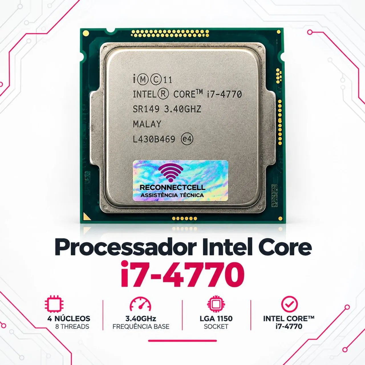 Processador Intel Core i7-4770 - 4ª Geração - LGA 1150