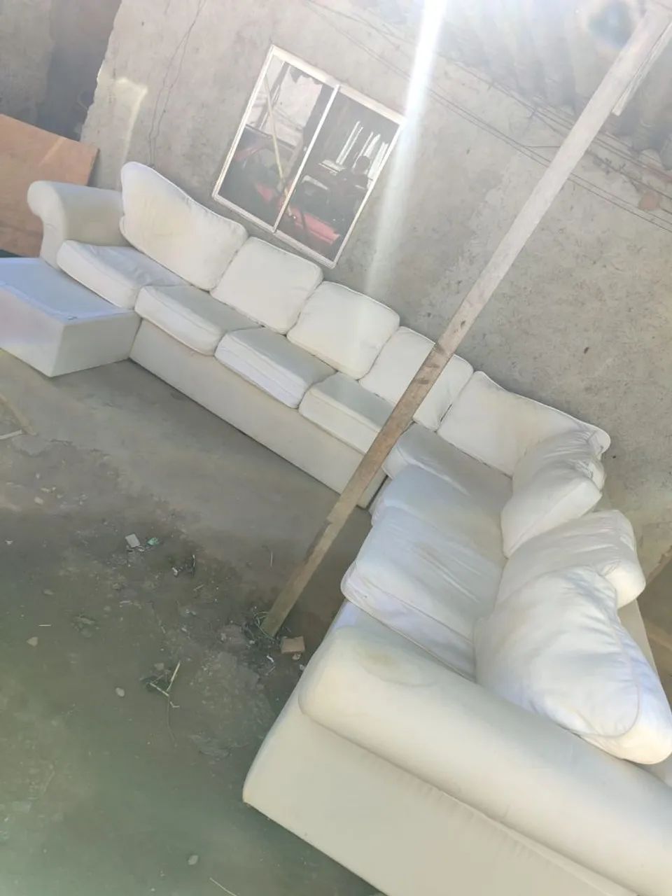 Vendo sofá em L de luxo