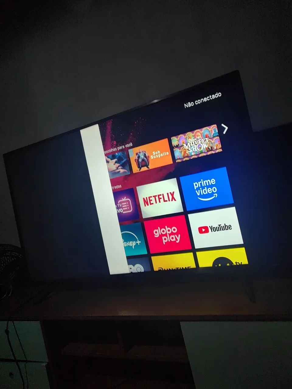 Smartv 50" TCL 4k Com Defeito ( Aceito Ofertas)  - Foto 4