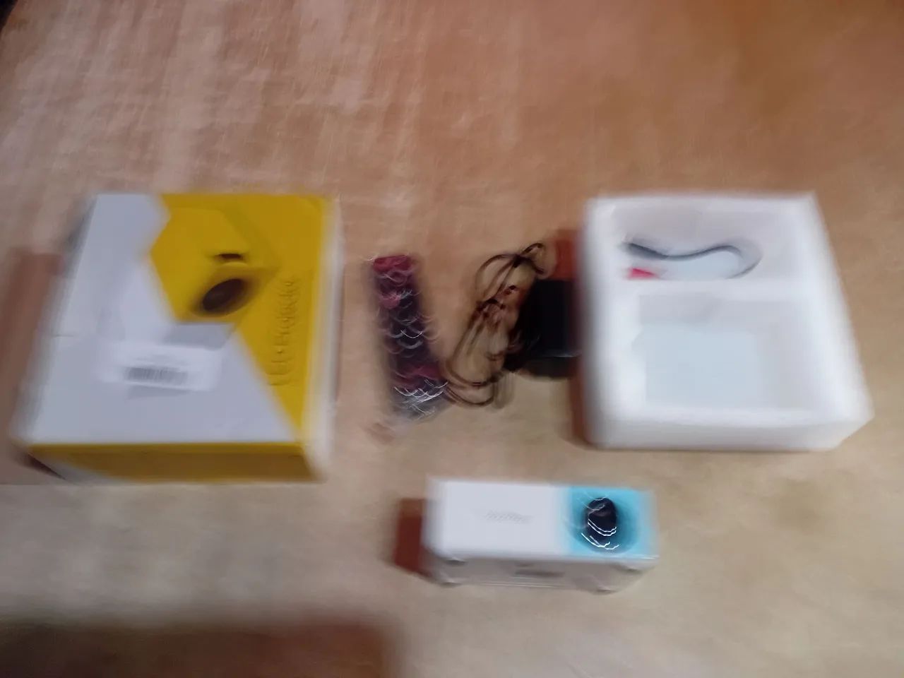 Mini projetor, usado apenas pra testar  - Foto 5