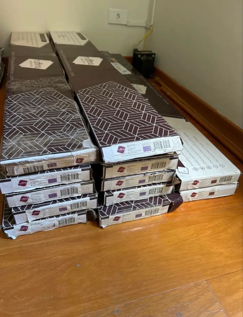 Piso Vinílico Rústico 2mm - Ruffino Acabamentos - Foto 5