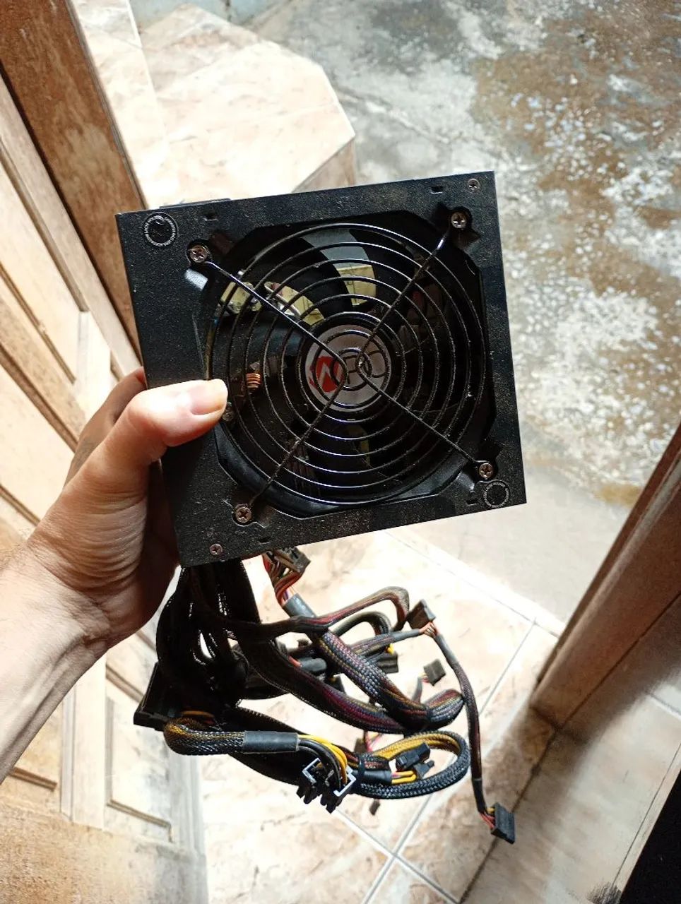 Fonte 500w real barata.