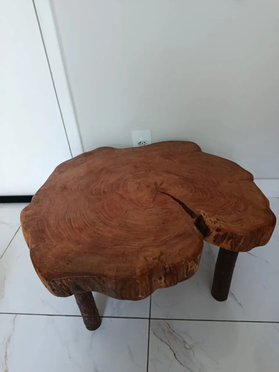Mesa de centro rústica 