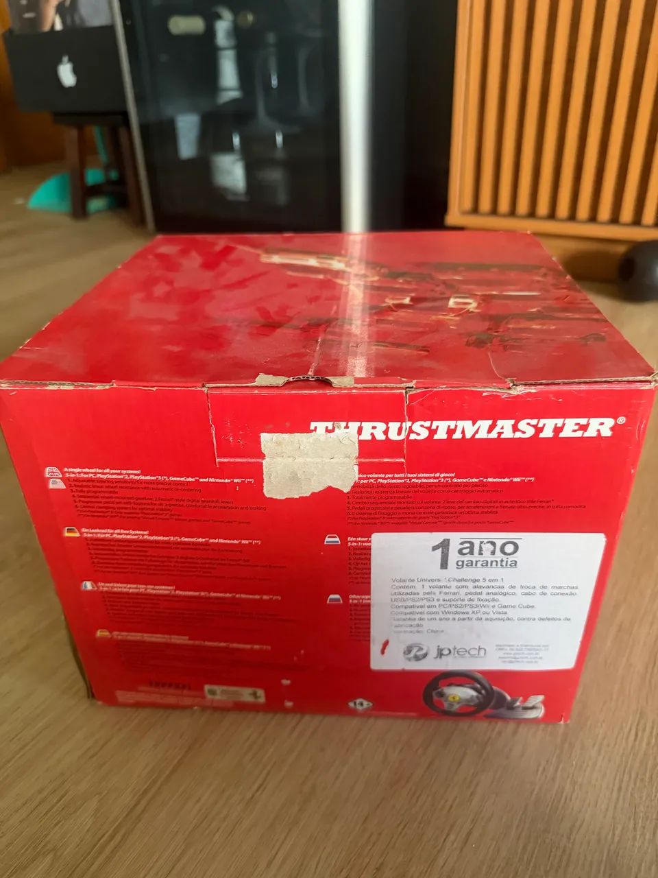 Volante Thrustmaster Ferrari Universal Challenge Completo na Caixa  - Foto 5