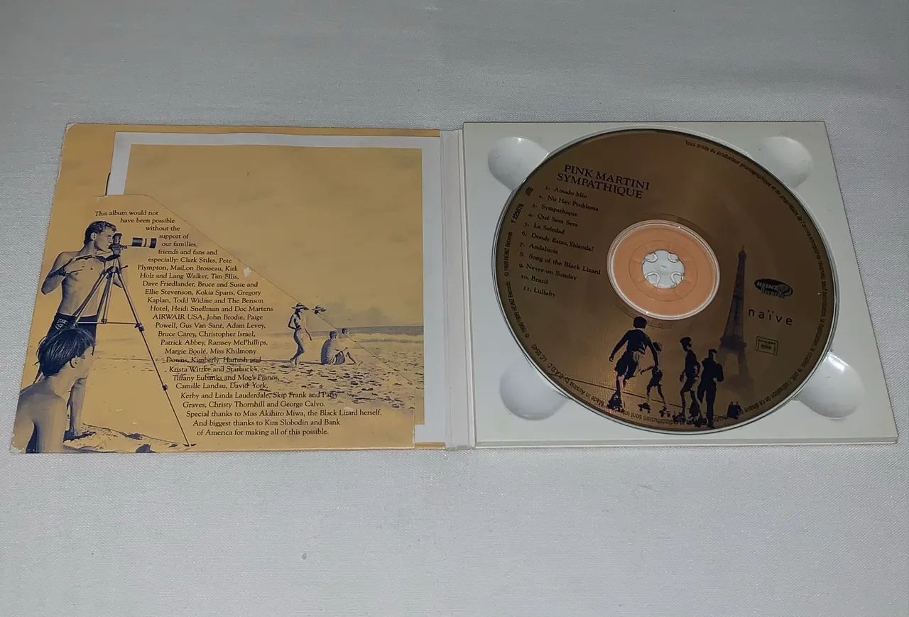 cd Pink Martini Sympathique raridade ótimo estado - Foto 2