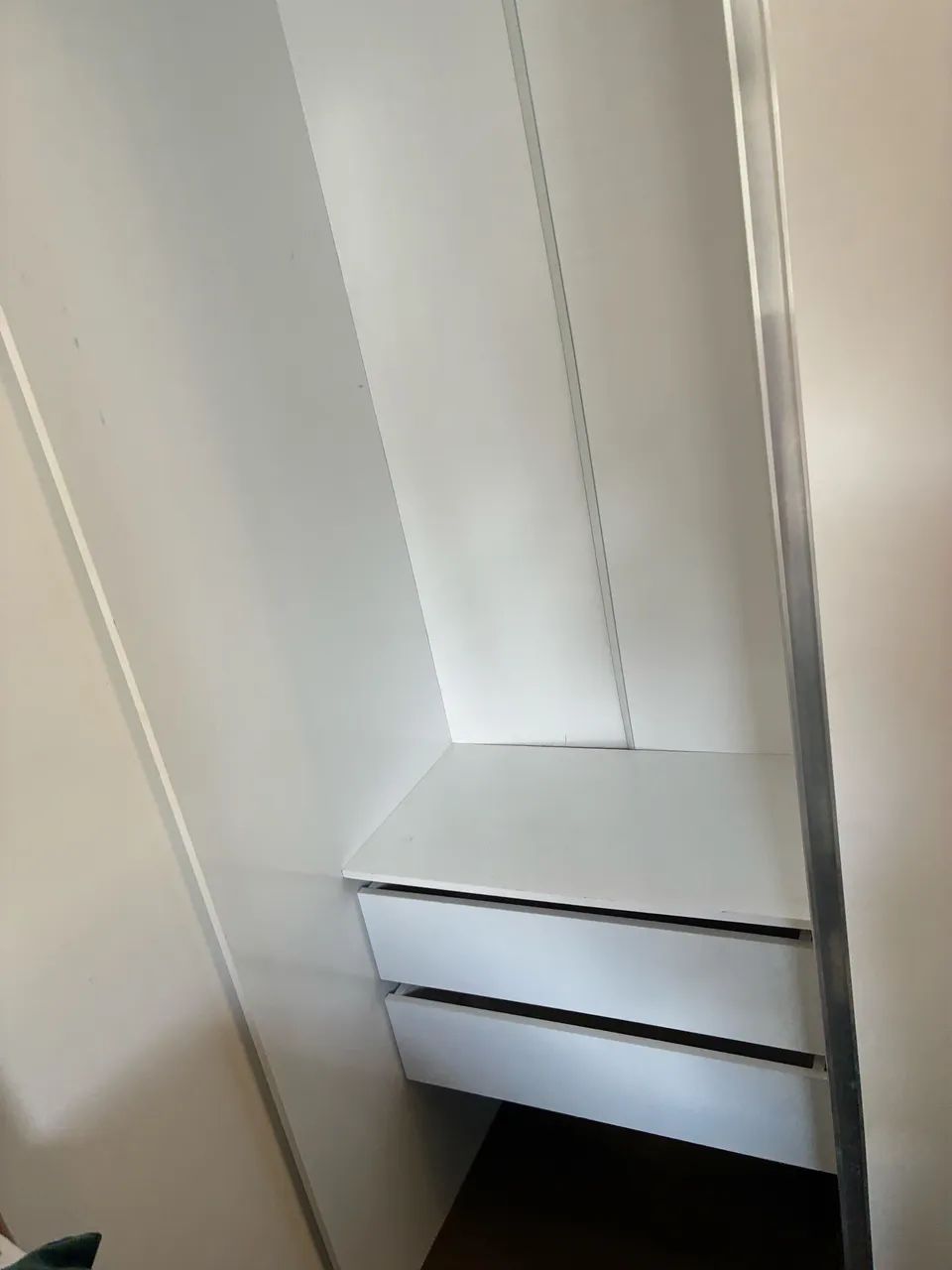 Armário branco - guarda roupa  - Foto 3