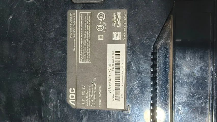 Monitor TV LED AOC de 18,5 polegadas - Foto 4