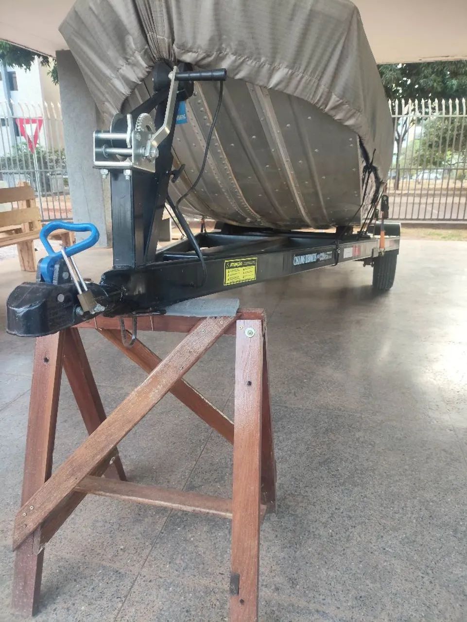 Canoa, Carreta e Motor. - Foto 2