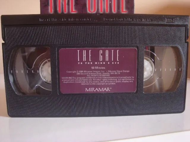 fita vhs the gate to the minds eye(importada) - Foto 3