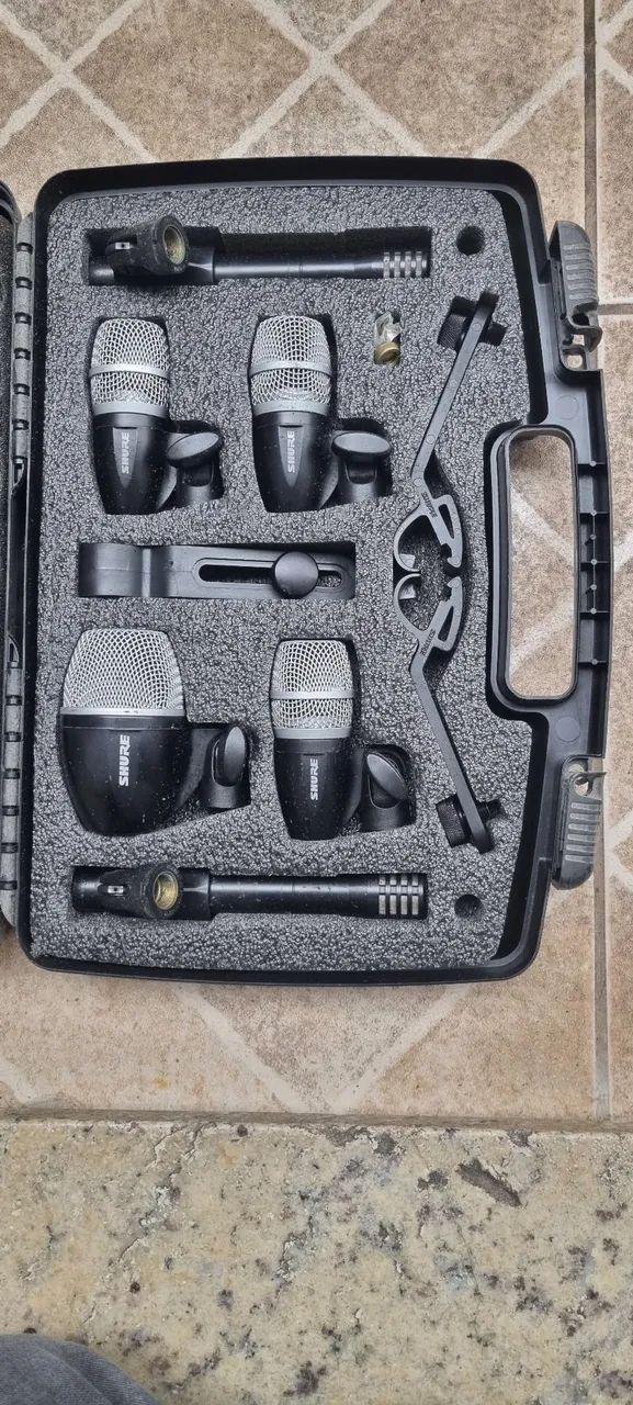 KIT DE MICROFONES SHURE PARA BATERIA - Foto 2