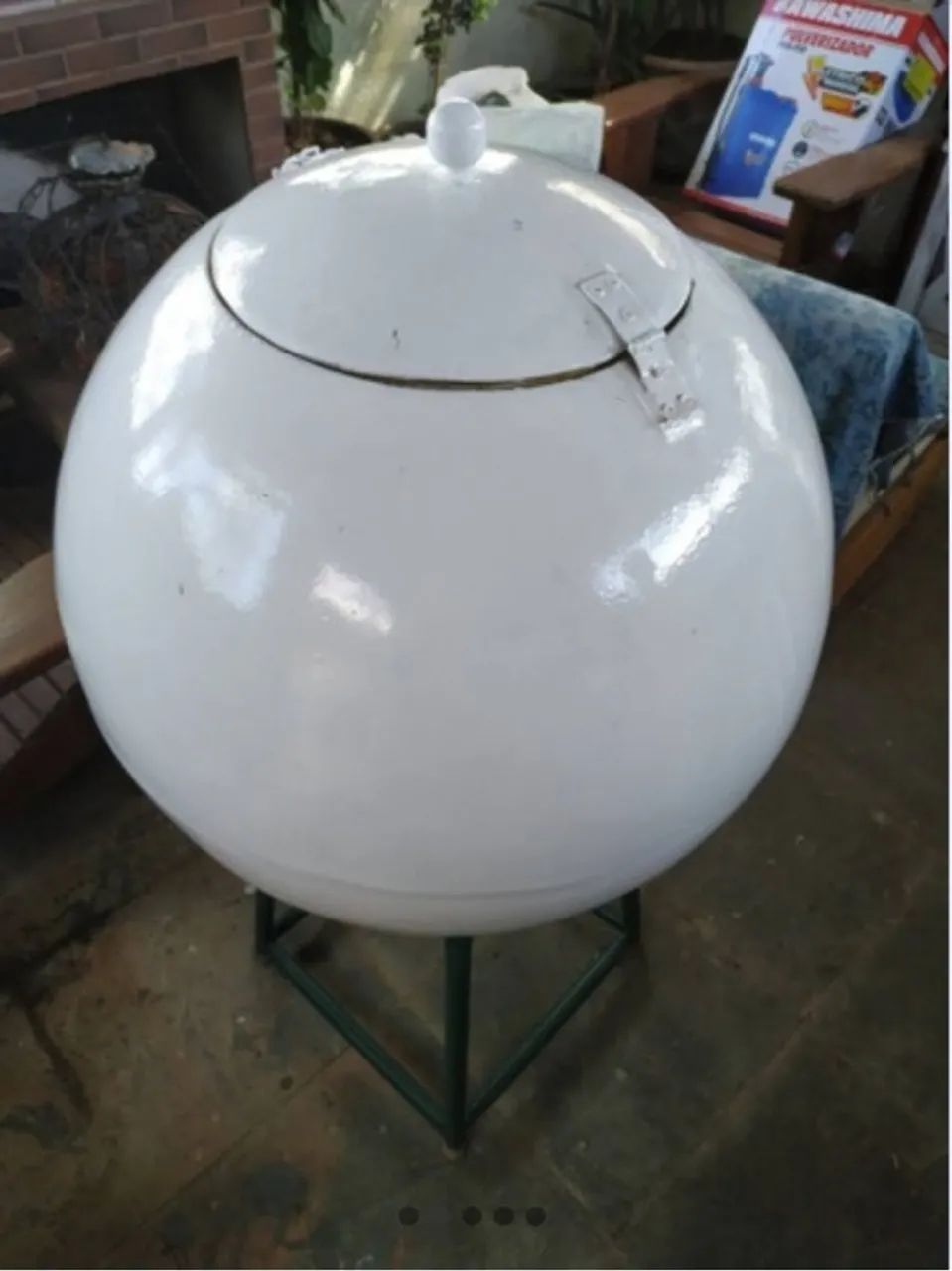 Cooler térmico em fibra de vidro