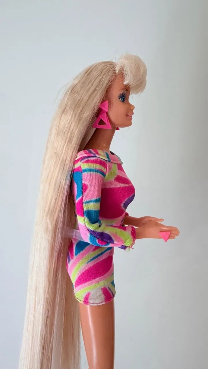 Barbie Totally Hair. Anos 90. - Foto 3