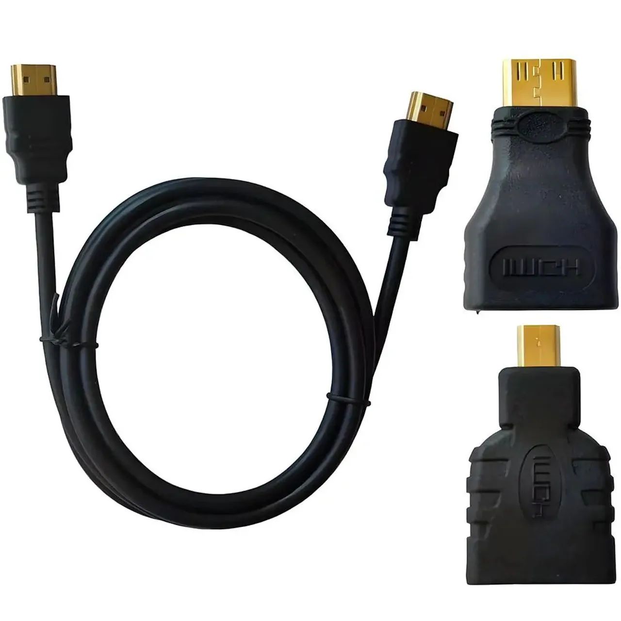 Cabo conversor adaptador hdmi - c - micro hdmi - Foto 3