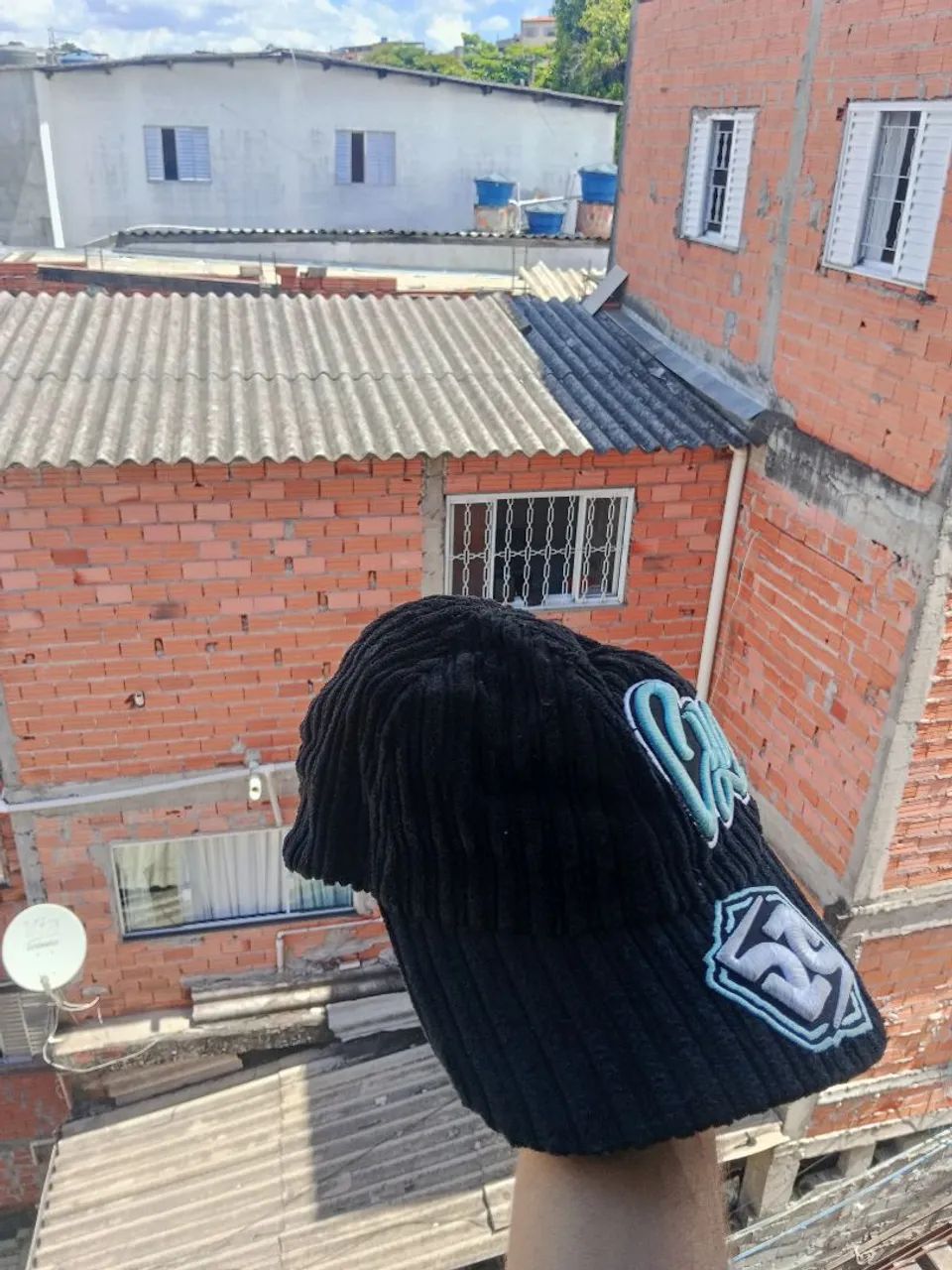 Boné de veludo da cyclone original - Foto 3