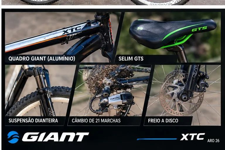 Bicicleta Aro 26 Giant - Foto 4