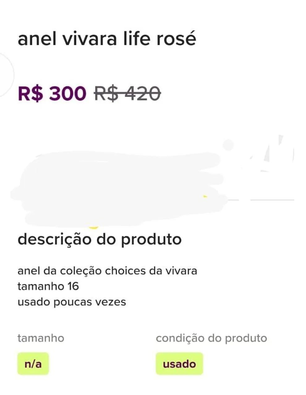 Anel Vivara Life Rose Aro 16 - Foto 4