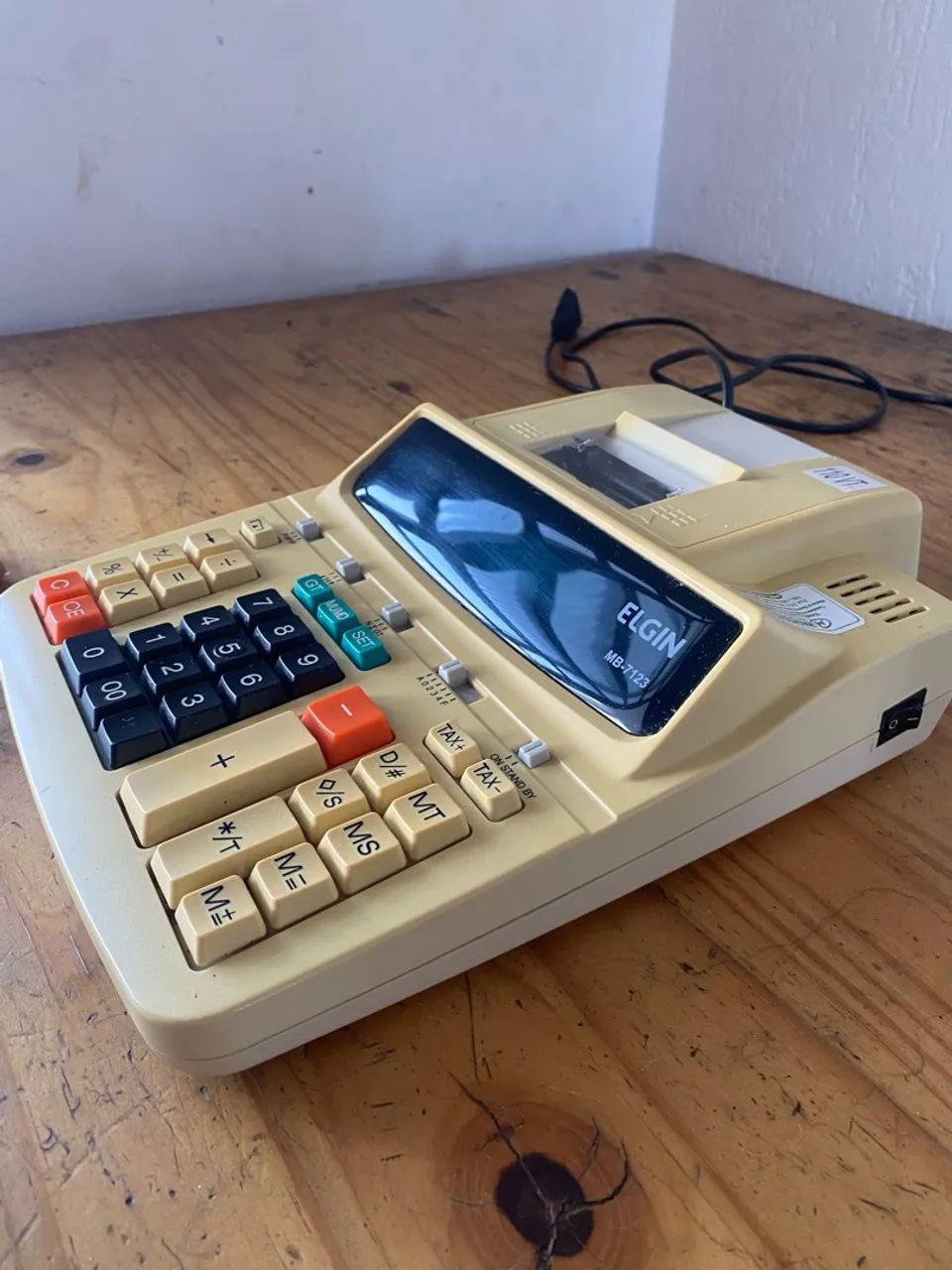 Calculadora com Impressora Elgin MB-7123 12 Dígitos - Foto 3