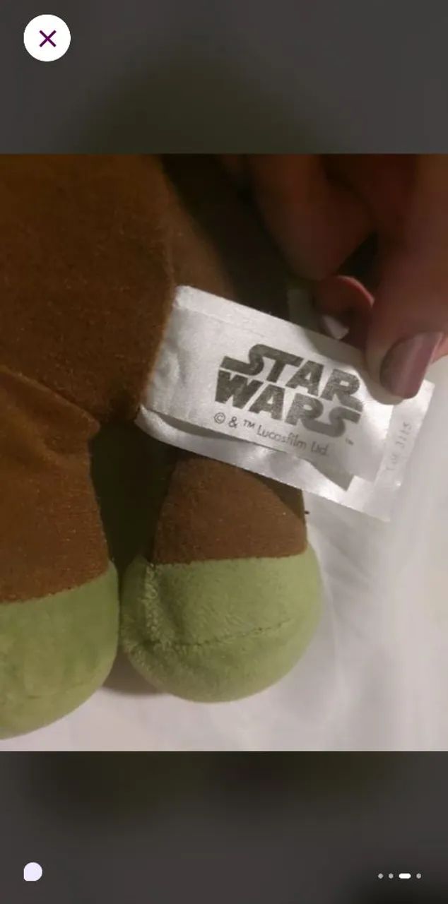 Pelucia Yoda Star wars original  - Foto 3
