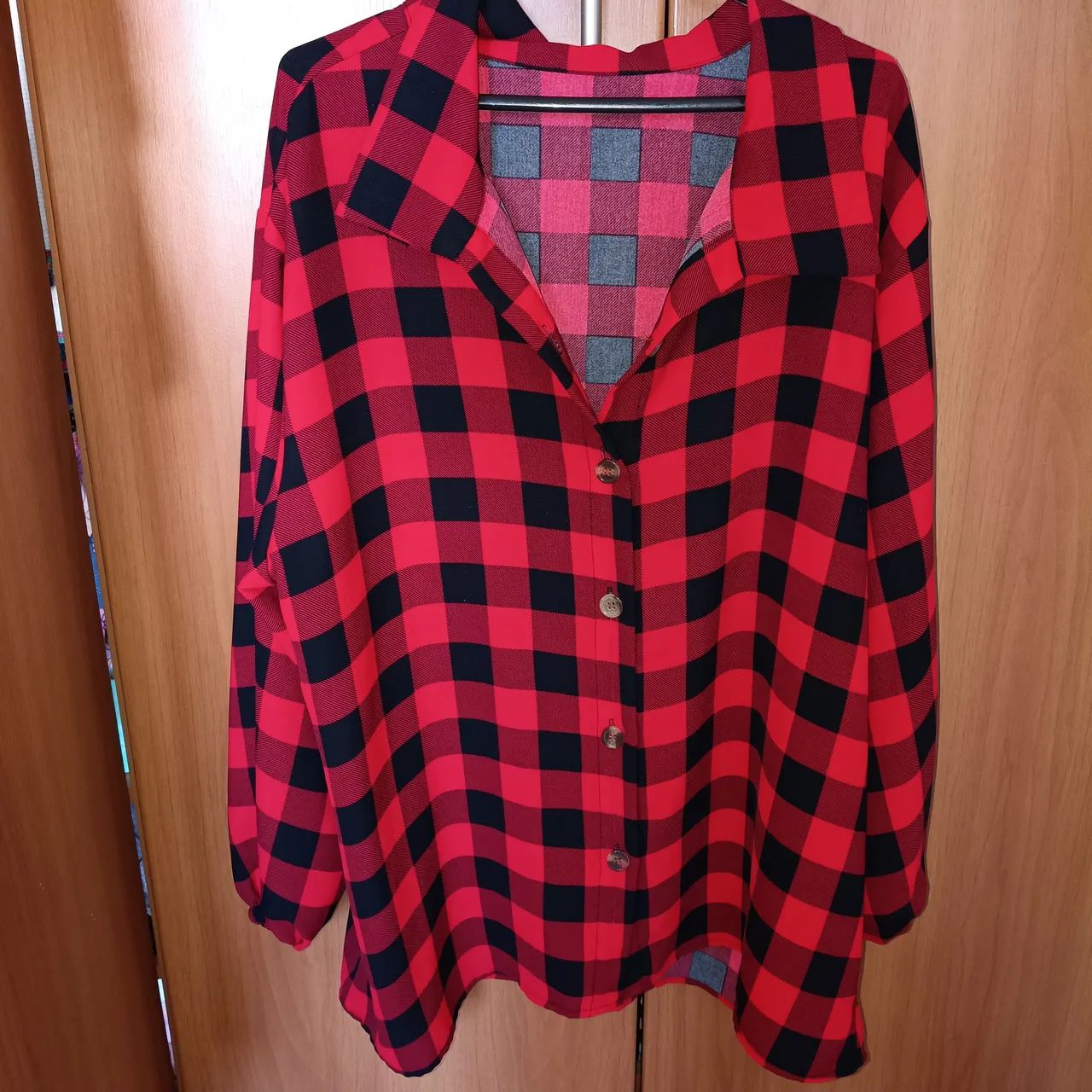 Camisa xadrez plus g2 - Foto 3
