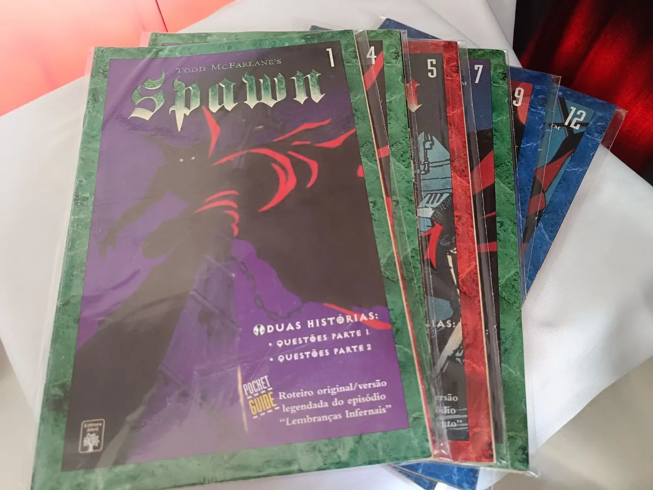 Spawn - Ed. Abril - Coleção Completa com as 12 edições