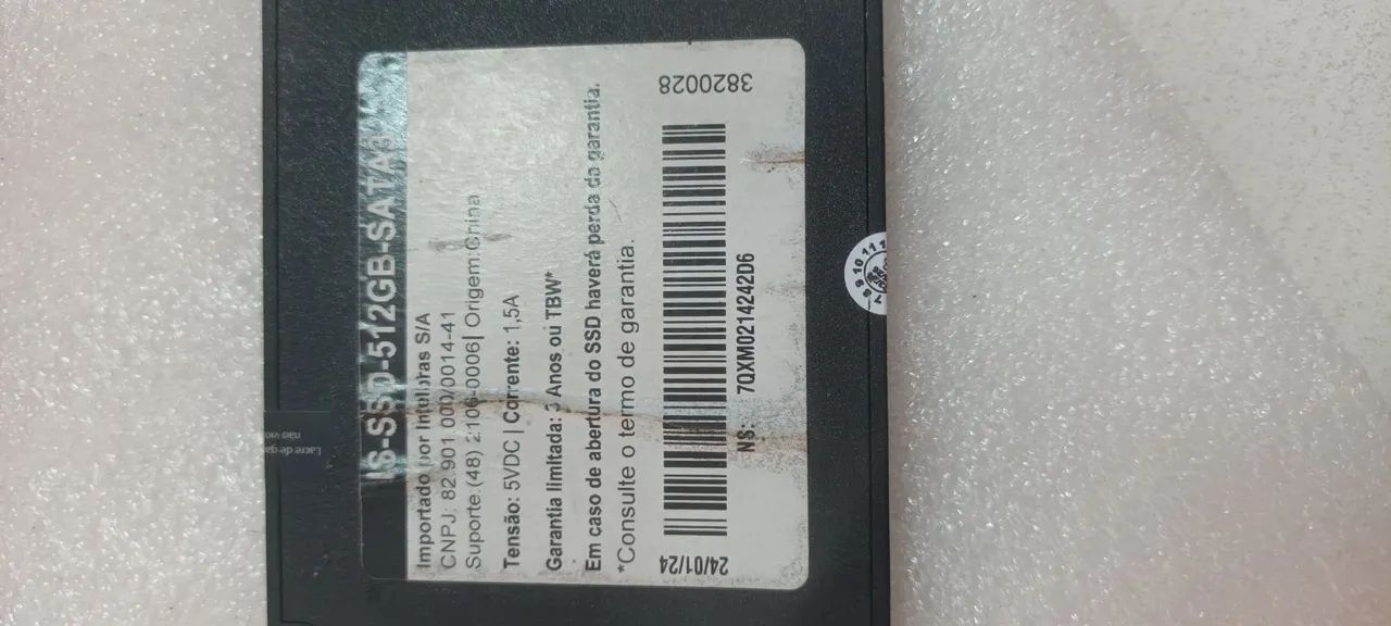 SSD 512GB - SATA3 INTELBRAS - Foto 3