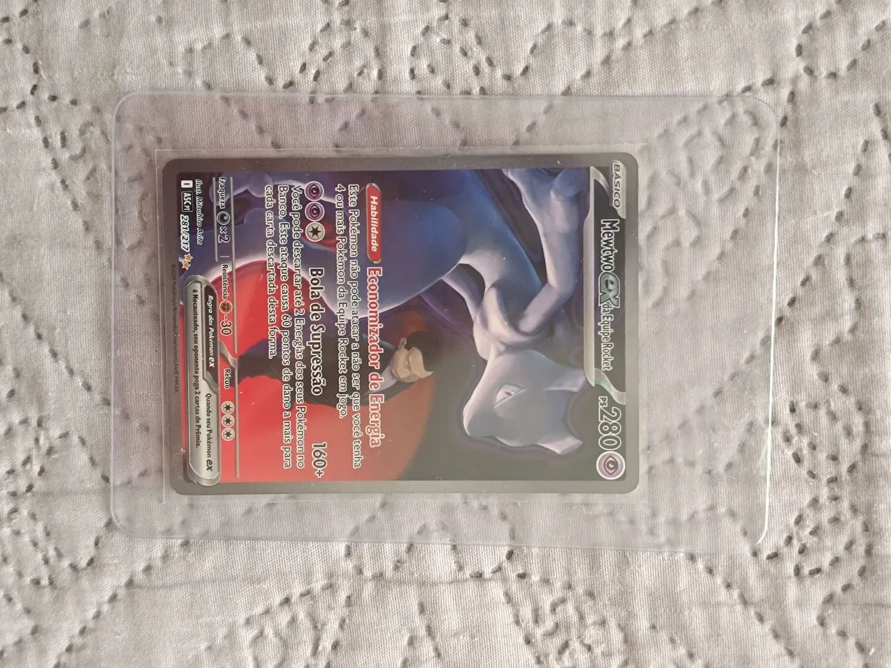 Mewtwo Ex da Equipe Rocket SAR - Foto 3