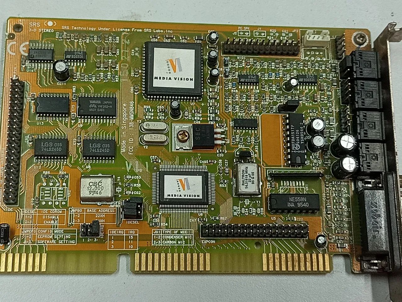 Placa de som ISA para Pc antigo  - Foto 2