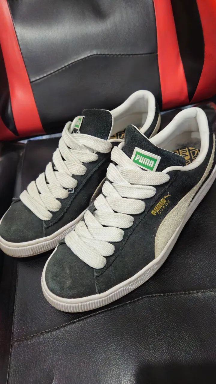 Puma Suede 41 preto - Foto 2