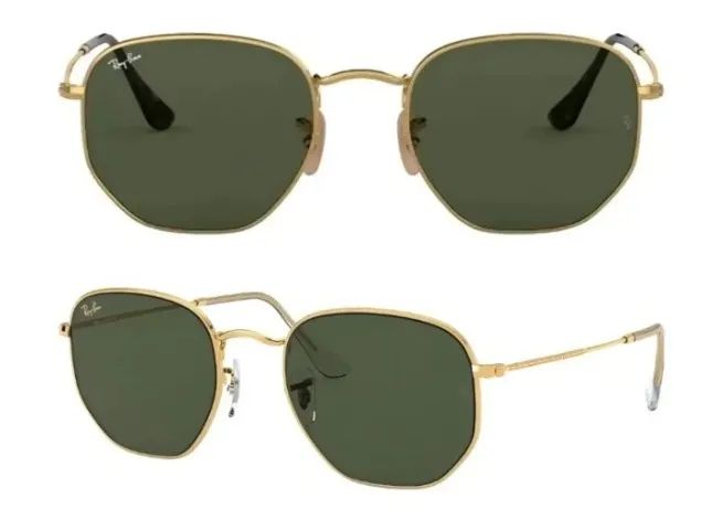 Óculos Ray Ban hexagonal NOVO - Foto 2