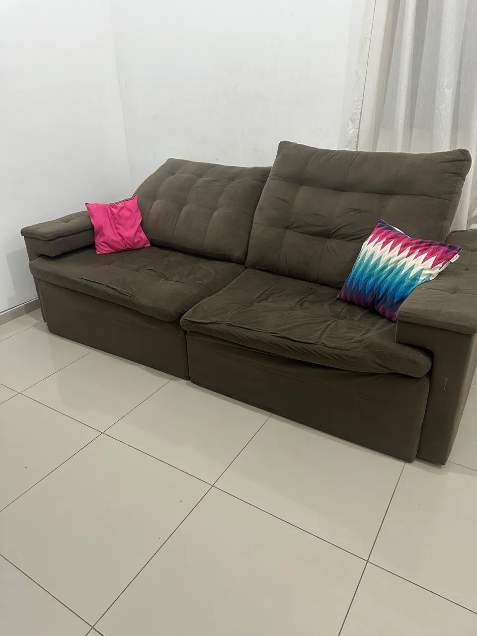 Sofá Retratil 4 lugares