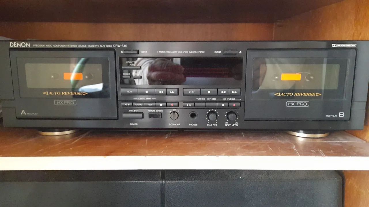Receiver/ cd player e tape deck denon - Foto 4