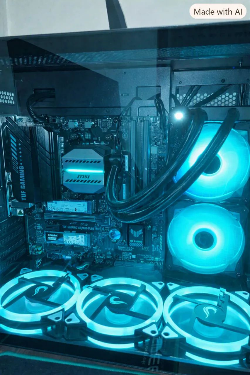 Ryzen 5 8600g Wi-Fi 32gb 240gb ssd m2 Computador Gamer 