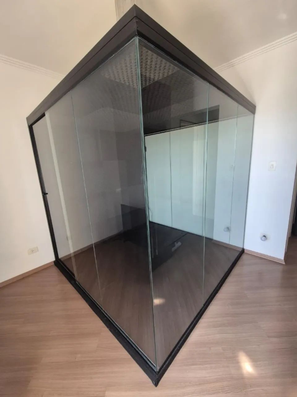 CABINE ACÚSTICA DE VIDRO TEMPERADO 2X2 - Foto 3