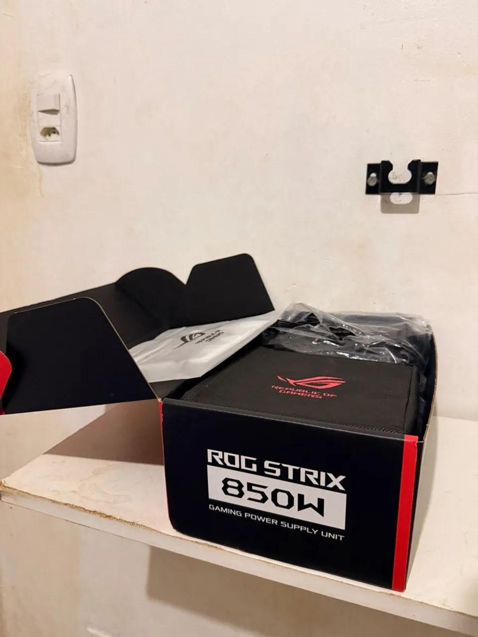 FONTE ASUS ROG STRIX 850W 80PLUS GOLD FULL - Foto 4