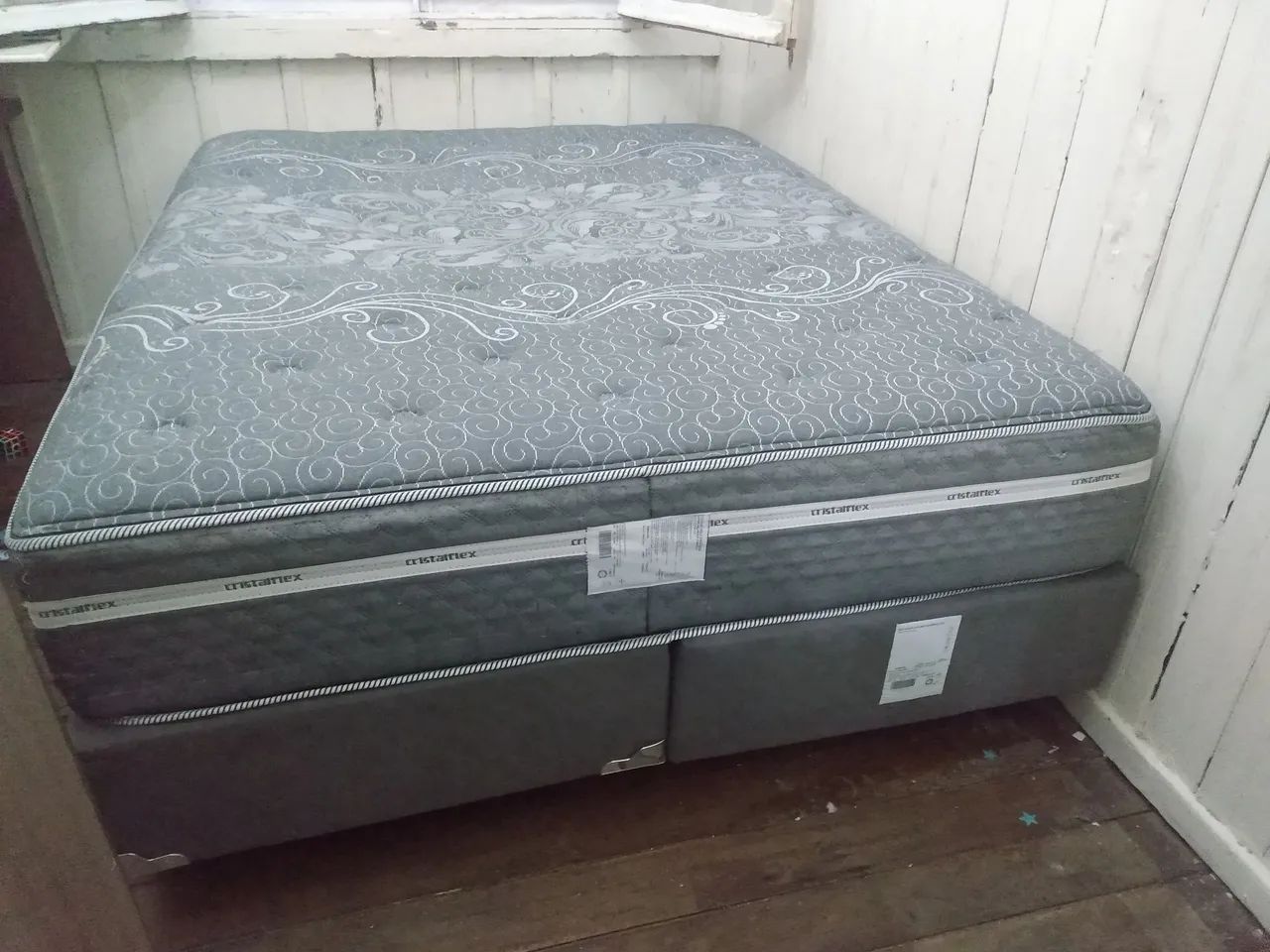 Cama Queen Size Completa com Box e Colchão  - Foto 5