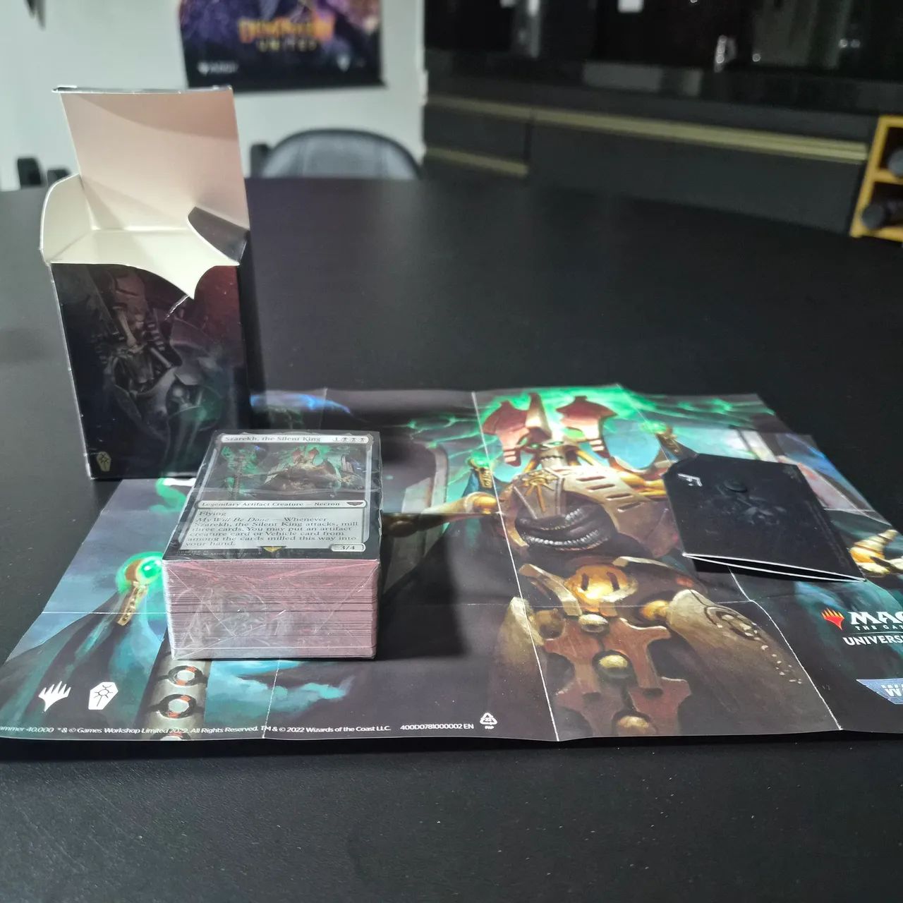 Deck Magic - Warhammer: Necron Szarekh (collector foil)