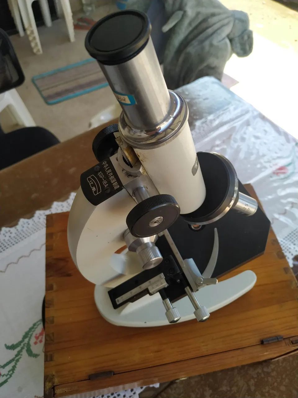 Microscópio Biológico Monocular  - Foto 4
