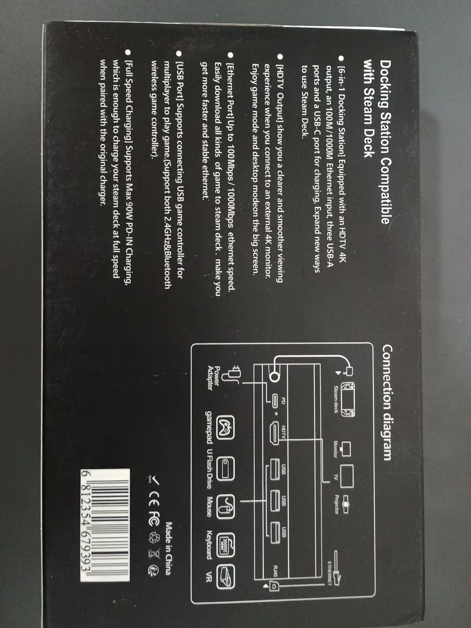 Suporte base para steamdeck com HDMI 60HZ - Foto 5