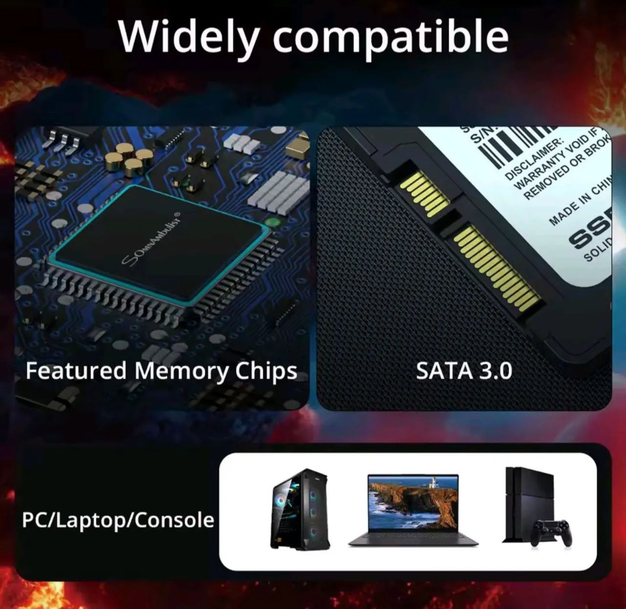 SSD somnambulist 120GB - Foto 3